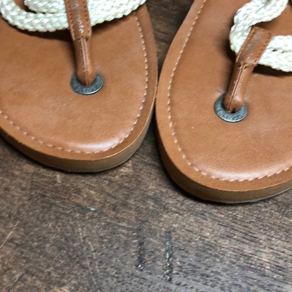 Women’s Size 8 Sandals Brown Creme - Picture 6 of 6